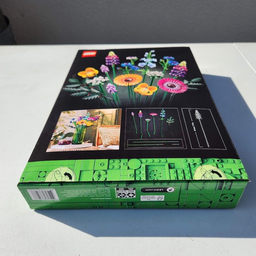 LEGO 10313 Botanicals Artificial Wildflower Bouquet Fake Flowers Building Set To - Picture 14 of 16